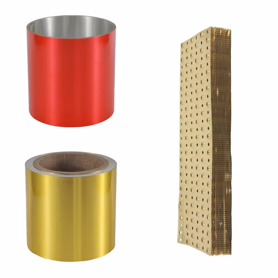Epoxid-/hydrophil beschichtete Aluminiumfolie für HAVC-System