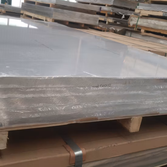 Aluminiumblech/Platte vom chinesischen Hersteller (1050, 1060, 1100, 2024, 3003, 3004, , 4017, 5005, 5052, 5083, 5754, 6061, 6082, 7075) mit maßgeschneiderter Größe