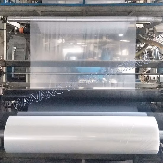 PE Pallet Wrap Stretch Film Black and White Protection Film