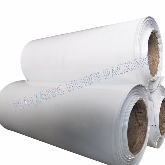 PE-Palettenwickel-Stretchfolie, schwarz-weiße Schutzfolie