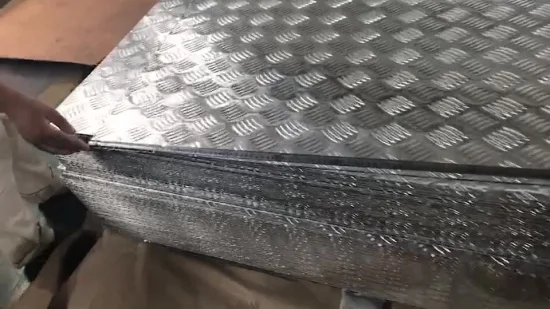 Kundenspezifische Aluminiumplatte 5051 Aluminiumlegierungsplatte Geprägte Aluminiumplatte